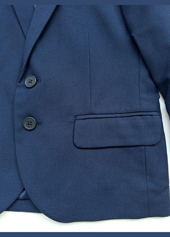 Класичний святковий піджак для хлопчика темно-синій H&M (333339575)