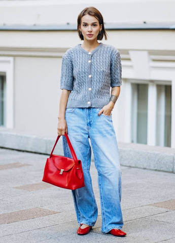 Укорочений кардиган на гудзиках Tik-Tak (323164465)