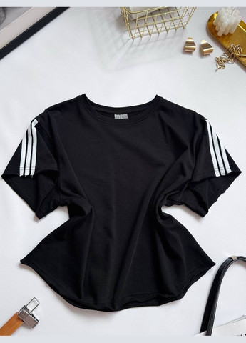 Базова однотонна жіноча футболка Adelante - (328390820)