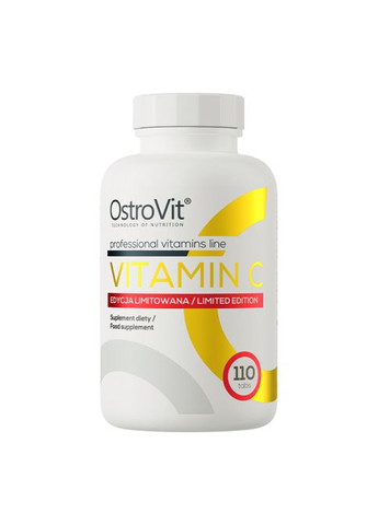Vitamin C Limited Edition 110 Tabs Ostrovit (278761786)