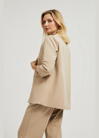 Бежевый женский жакет женский Moodo -