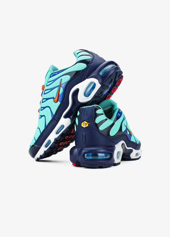 Синій Осінні кросівки чоловічі nike air max tn plus blue \ найк аір макс тн плюс сині No Brand