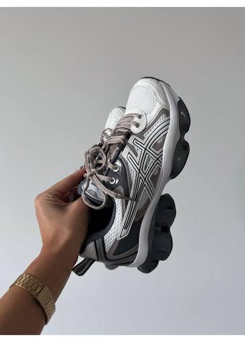 Черные демисезонные кроссовки мужские asics gel-quantum kinetic silver black асикс гель квантум No Brand