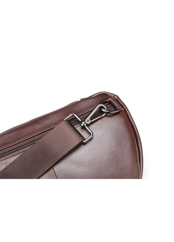 Мужская сумка-слинг кожаная 14737 Коричневая. Vintage (329151130)