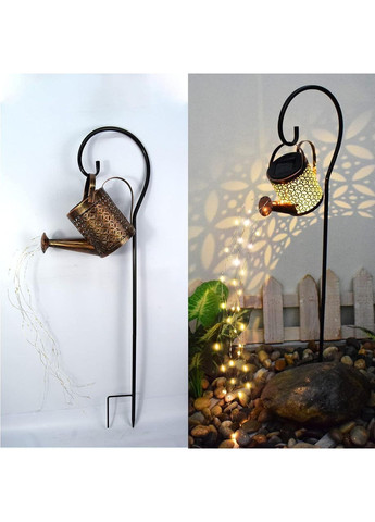 Садовый декоративный фонарь ShowTime чайник на солнечной батарее. No Brand (366304097)