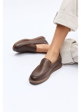 Lonza Туфлі 204999 коричневий з натуральна шкіра, україна — демісезон (361946482)