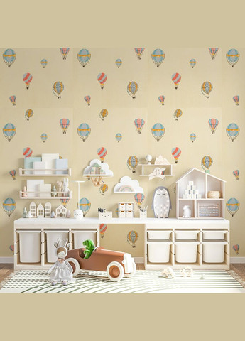 Панель стінова 3D 700х700х4мм Повітряні кулі фактурна текстура SW-00001972 Sticker Wall (370674751)