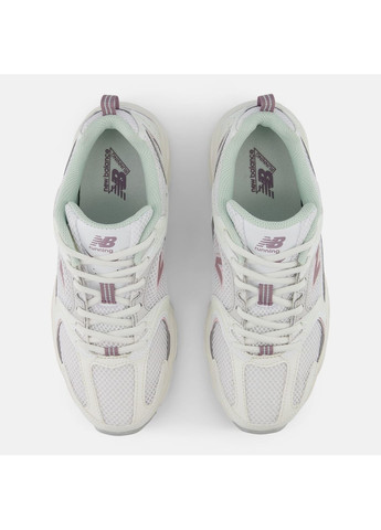 Кроссовки женские бело-фиолетовые ОРИГИНАЛ New Balance 530 белые (354830534)