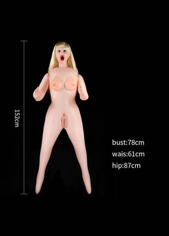 Надувна секс лялька - Silicone Boobie Super Love Doll drive Lovetoy (335399545)