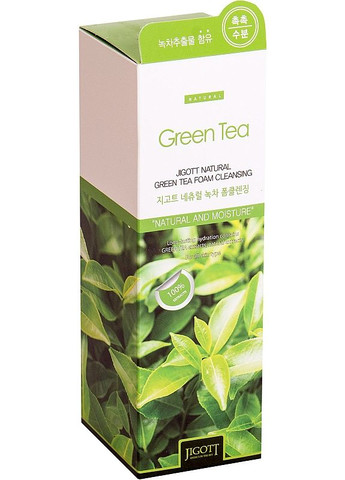 Очистительная пенка с экстрактом зеленого чая 180ml (2-856994) Jigott (369790747)