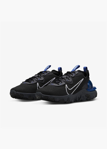 Черные кроссовки мужские react vision black dv6491-001 Nike