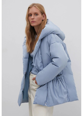 Голубой зимний Пуховик Finn Flare