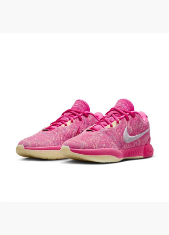 Розовые кроссовки мужские lebron xxi world is your oyster pink hf0721-900 Nike