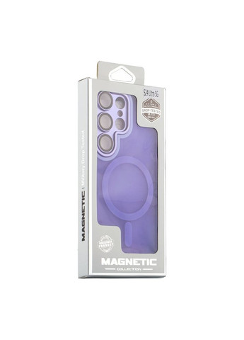 Чохол TPU+PC Magnetic Matte Camera Lens with Magsafe для Samsung Galaxy S23 Ultra 5G (S918) Колір Dark Blue No Brand Samsung s23 ultra, Samsung galaxy s23 ultra 5g (s918) (336150875)