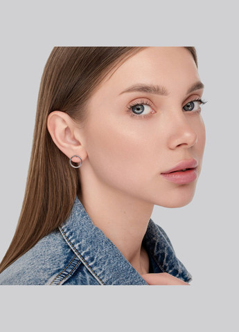 Серьги Мечтательный Круг Minimal (338799393)