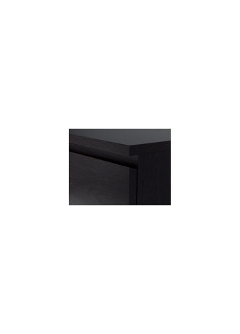 Комод 3 ящика чернокоричневый IKEA (276070279)