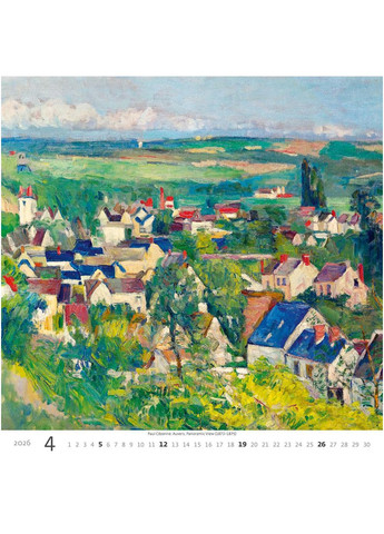 Календарь HELMA 2026 30 х 30 см Impressionism Helma 365 (361855131)