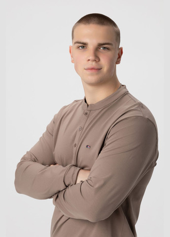 Бежевый демисезонный джемпер однотонный мужской 3734 Zinzolin