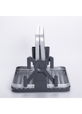 Сушарка складна для посуду двоярусна з піддоном HP-46-11 Yiwu (371236068)