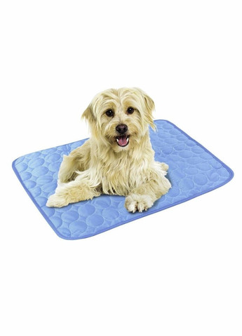 Охолоджуючий килимок для собак та котів Light Cooling Mat Блакитний XL 100x70 см 61013 Nobby (323224675)
