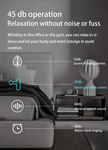 Портативний перкусійний масажер з подарунковим кейсом Booster Lightsaber Mini Green (341320059)