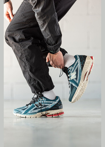 Синій Осінні кросівки чоловічі new balance 1906r blue black orange | нью баланс 1906 сині No Brand