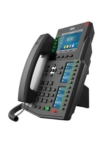 Телефон IP X6U 2xGE LAN, 1xUSB-A, BT4.2, SIP, VPN, PoE, 4.3" цветной экран Fanvil (393482118)