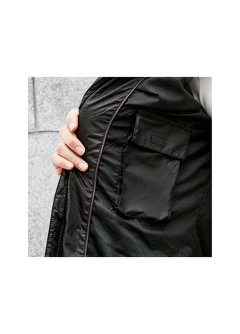 Чорна демісезонна зимова куртка водовідштовхувальна та вітрозахисна для жінки 362839 чорний Esmara