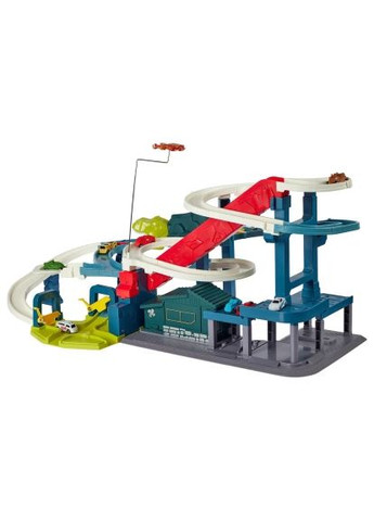 Игровой набор Dino автотрек-городская развязка электрический, 8 машинок (6603A) Zipp Toys Dino автотрек-міська розв'язка електричний, 8 маши (364629366)