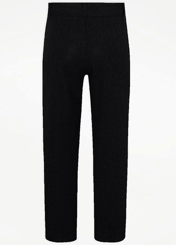 Черные классические демисезонные брюки зауженные George