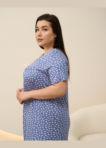 Вискозная женская сорочка, батал Nicoletta (327366564)