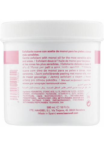 Мягкий пилинг для тела с маслом моной Sculture Soft Monoi Peeling 500ml (877189-41354) Keenwell (368603063)