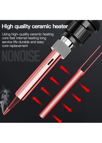 Паяльник A-096 с жалом 900M (LCD экран, кнопочная регулировка t 180 - 480 гр C, 220V, 80W) AIDA (276536342)