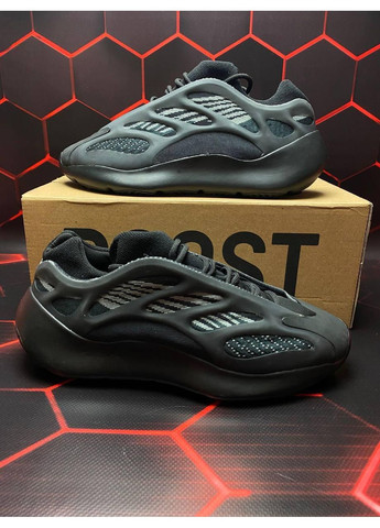 КРОСІВКИ ЖІНОЧІ ADIDAS YEEZY BOOST 700 V3 ALVAH BLACK АДІДАС ІЗІ БУСТ No Brand чорні демісезони (367172839)