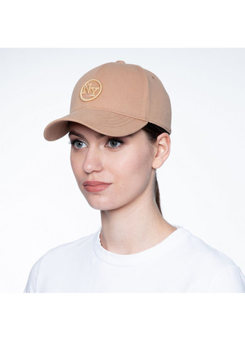 Бейсболка с регулятором женская коттон бежевая LAD LuckyLOOK 197-572 (322780955)