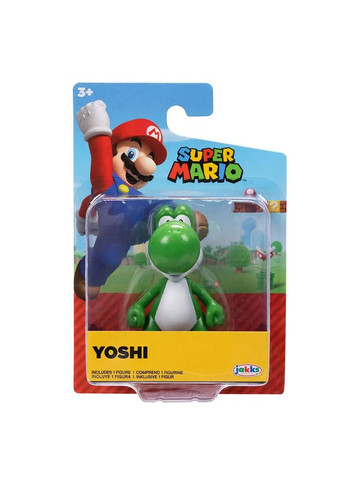 Игровая фигурка Зеленый Йоши, с артикуляцией, 6 см () Super Mario 61228-RF1-GEN (328399259)