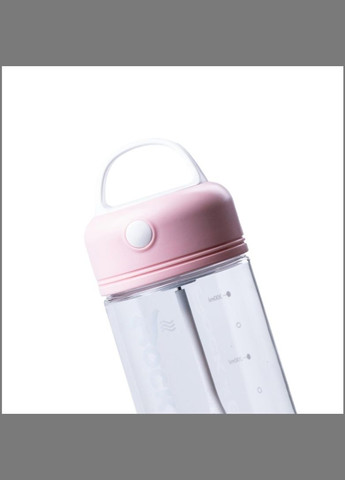 Бутылка-шейкер HPLN011 электрическая с ручкой 380 мл розовый TS Kitchen (341302963)