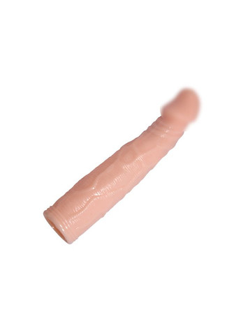 Реалістична насадка на член з вібратором в голівці збільшення довжини на 6 см LyBaile (324117535)