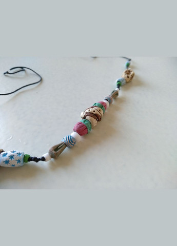 Керамічне намисто ручної роботи №3 Коти&Ангели (302450801)