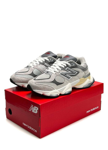 Кроссовки женские New Balance No Brand 9060 Light Grey светло-серые демисезоны (372049668)