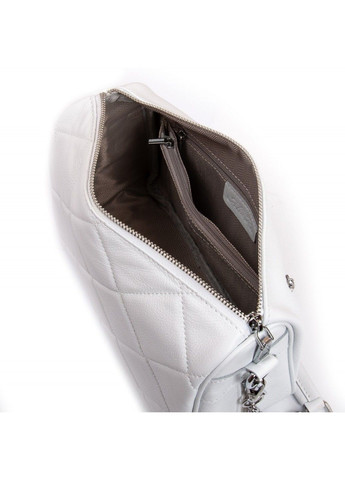 Женская кожаная сумка классическая 2034-9 white Alex Rai (293765280)