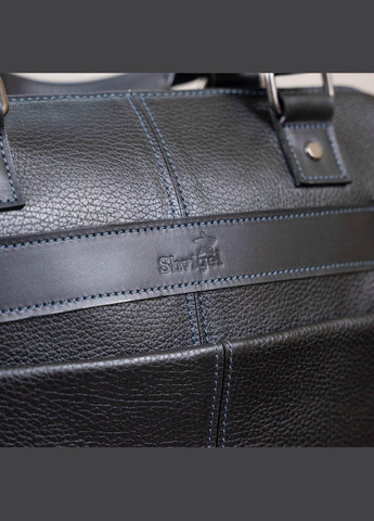 Сумка для ноутбука из кожи флотарий 11243 Черная Shvigel (298566513)