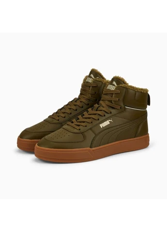 Зелені кросівки caven mid wtr green 385844-02 зимовий Puma