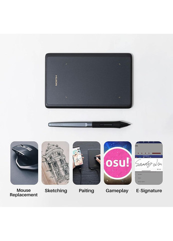 Графический планшет H420X 4.17"x 2.6" H420X USB-C, Huion (370849848)