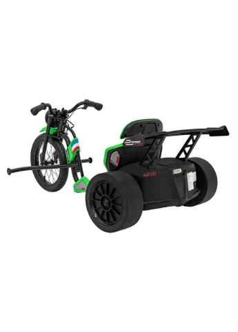 Електромобіль дрифт-кар Drift Bike 21 12 В Green, PA.SX2338.ZIE Ramiz (363257182)
