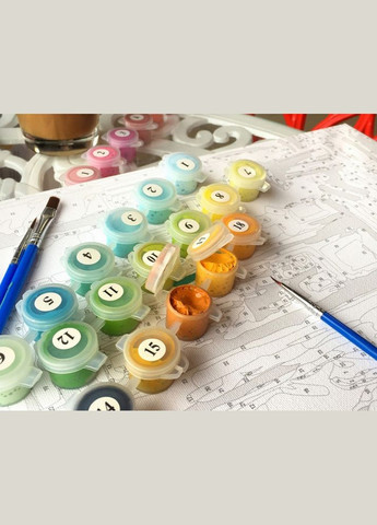 Картина по номерам пара влюбленных Объятия джентельмена 40х50 Раскраска для взрослых BS53917 Brushme (308988707)