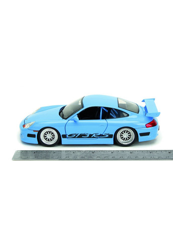 Машина металева Форсаж Порше 996 GT3 RS, 1:24, блакитний () Jada 253203080 (362184556)