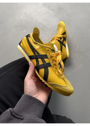 КРОССОВКИ ЖЕНСКИЕ ASICS ONITSUKA TIGER MEXICO YELLOW АСИКС ОНИТЦУКА ТАЙГЕР No Brand комбинированные демисезоны (368868615)
