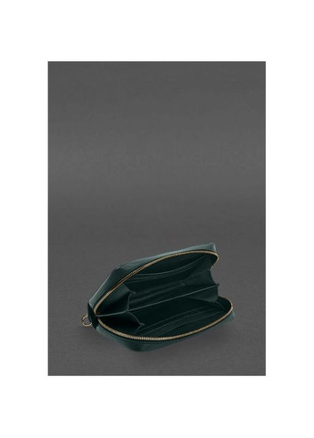 Сумка женская из натуральной кожи клатч купюрник 4.0 зеленый краст BlankNote (302008173)
