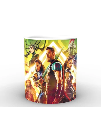 Чашка з принтом Тор Thor Poster 1 Ragnarok TH.02.030 Кружка керамічна 0,33 GeekLand (378967852)